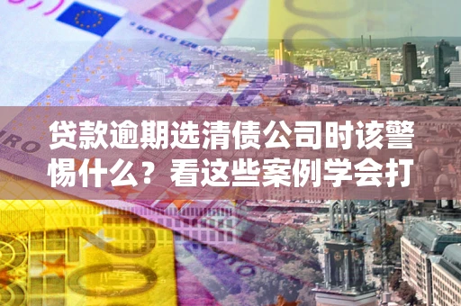 济南贷款逾期选清债公司时该警惕什么？看这些案例学会打翻身仗
