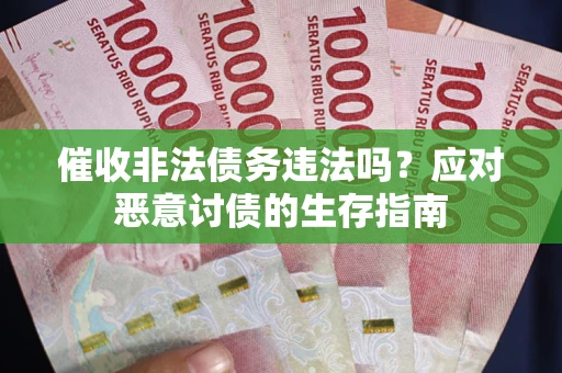 济南催收非法债务违法吗？应对恶意讨债的生存指南