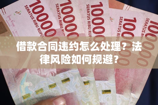济南借款合同违约怎么处理？法律风险如何规避？
