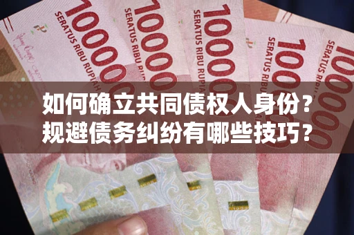 济南如何确立共同债权人身份？规避债务纠纷有哪些技巧？