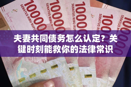 济南夫妻共同债务怎么认定？关键时刻能救你的法律常识